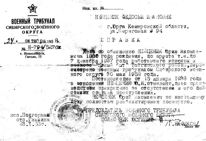 Нейценик справка