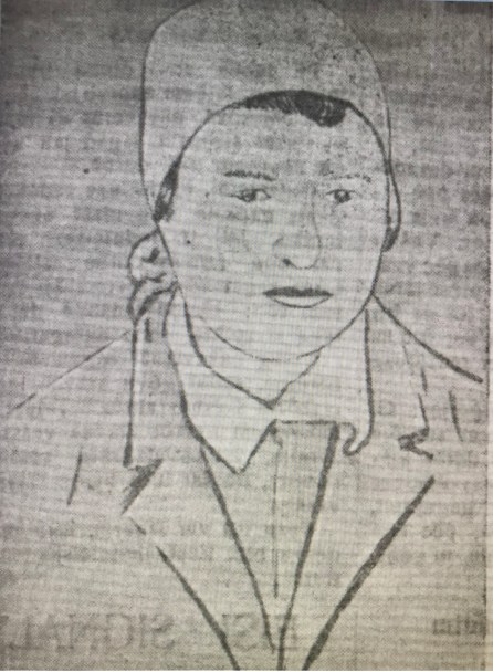 Почтальон колхоза Гайсма - КАЛЬНИН ФРАНЯ. Октябрь 1936 года.